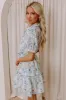 Sweet Embrace Floral Eyelet Mini Dress sold by Impressions