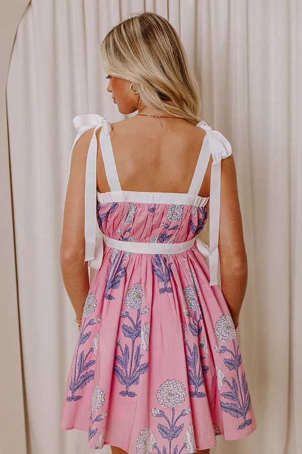 Sunny Charm Floral Mini Dress sold by Impressions product image thumbnail 4