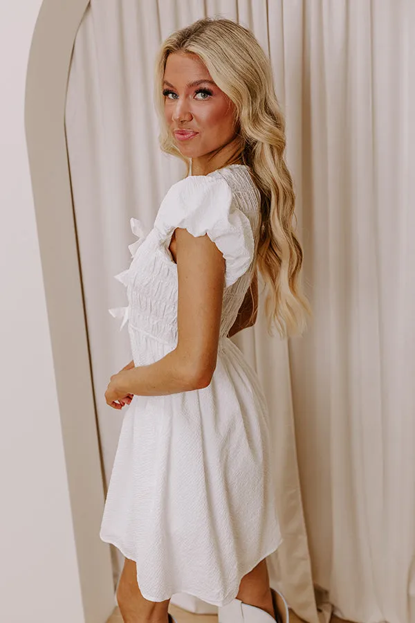 Coquette Dreams Smocked Mini Dress sold by Impressions product image thumbnail 5