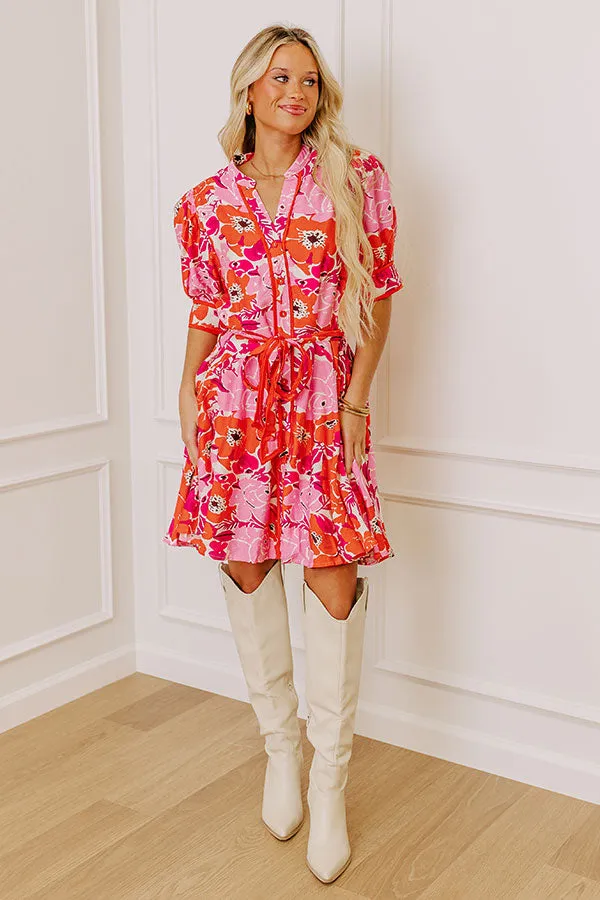 Sunny With A Chance of Blooms Mini Dress sold by Impressions product image thumbnail 2