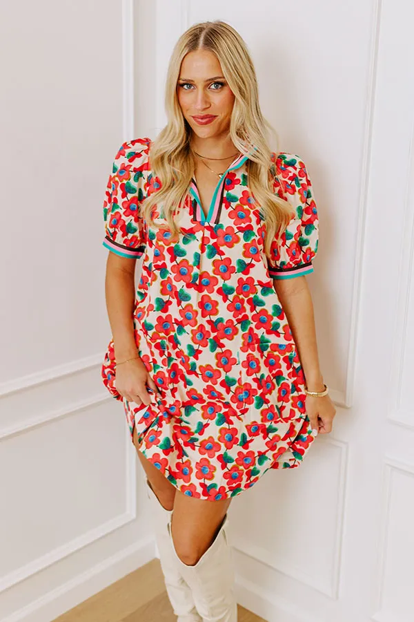 Sweet Blooms Mini Dress sold by Impressions