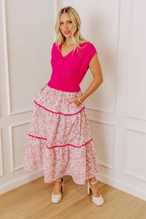 Small Town Charm Floral Midi sold by Impressions