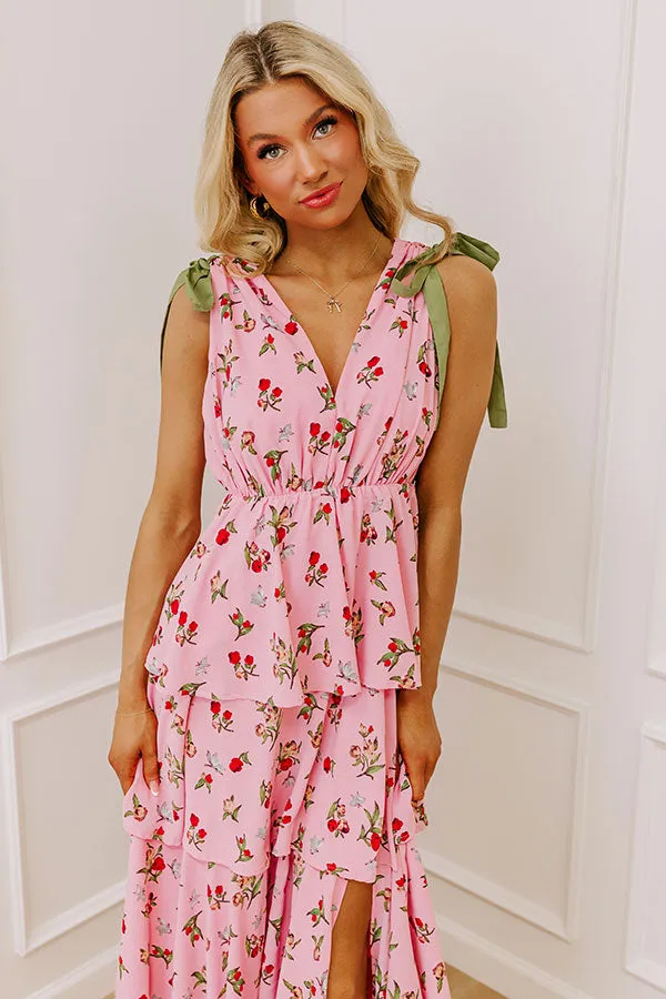 Garden Dreams Tiered Maxi Dress sold by Impressions product image thumbnail 2