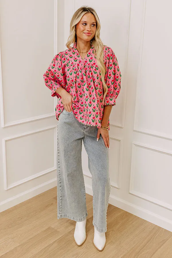 Boho Vibes Floral Top sold by Impressions product image thumbnail 2