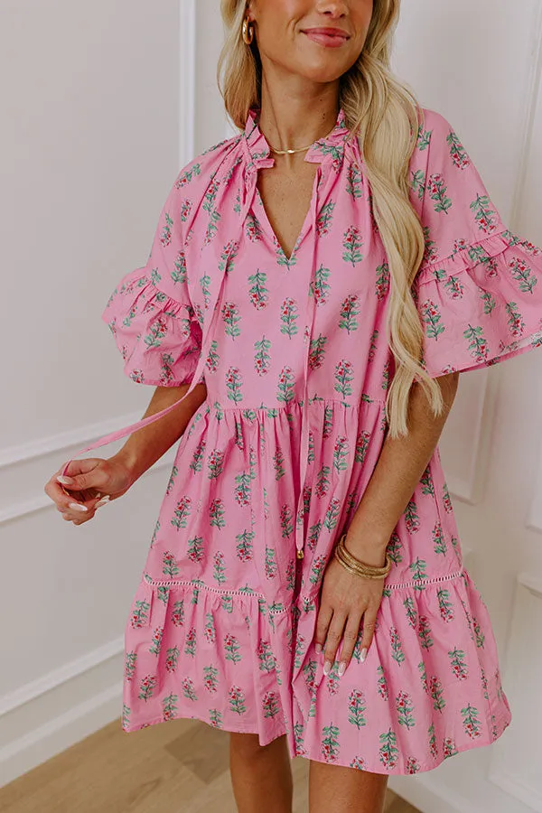 Sweet Crush Floral Mini Dress sold by Impressions product image thumbnail 3