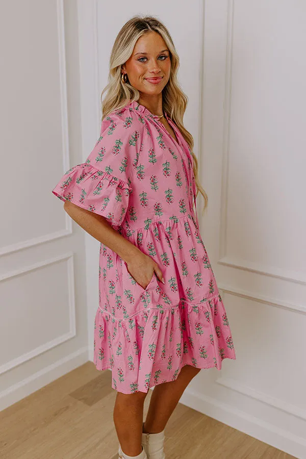 Sweet Crush Floral Mini Dress sold by Impressions product image thumbnail 4