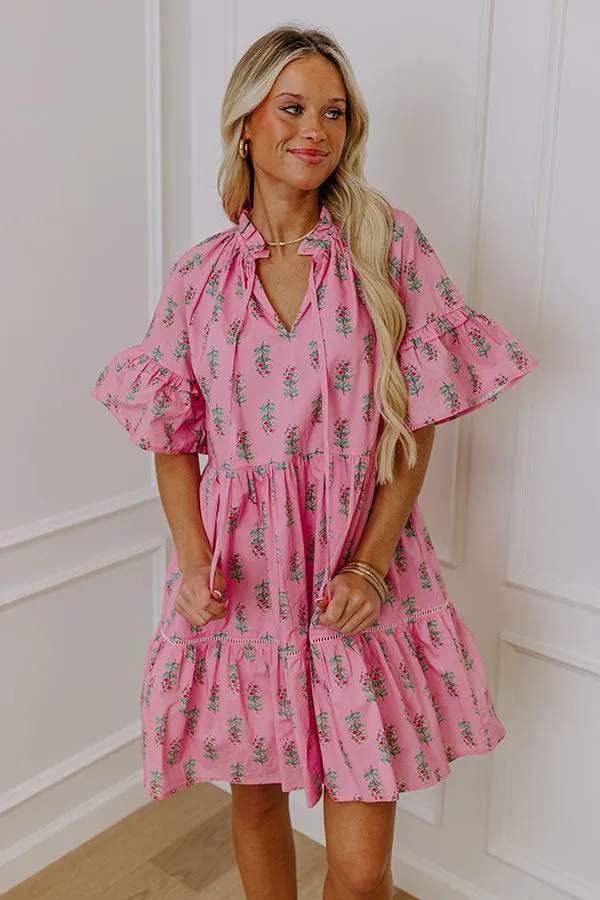 Sweet Crush Floral Mini Dress sold by Impressions product image thumbnail 5