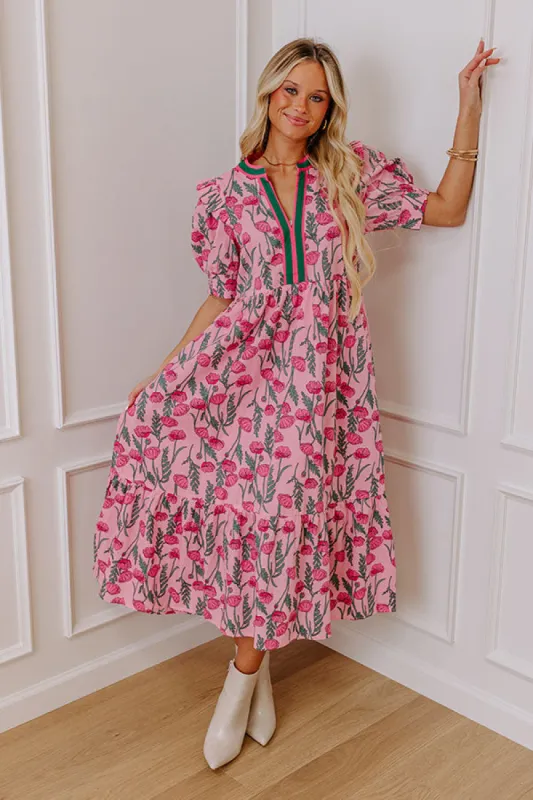 Spring Meadows Floral Midi sold by Impressions