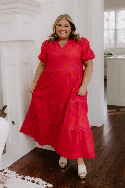Sweetheart Moment Floral Maxi Dress Curves sold by Impressions