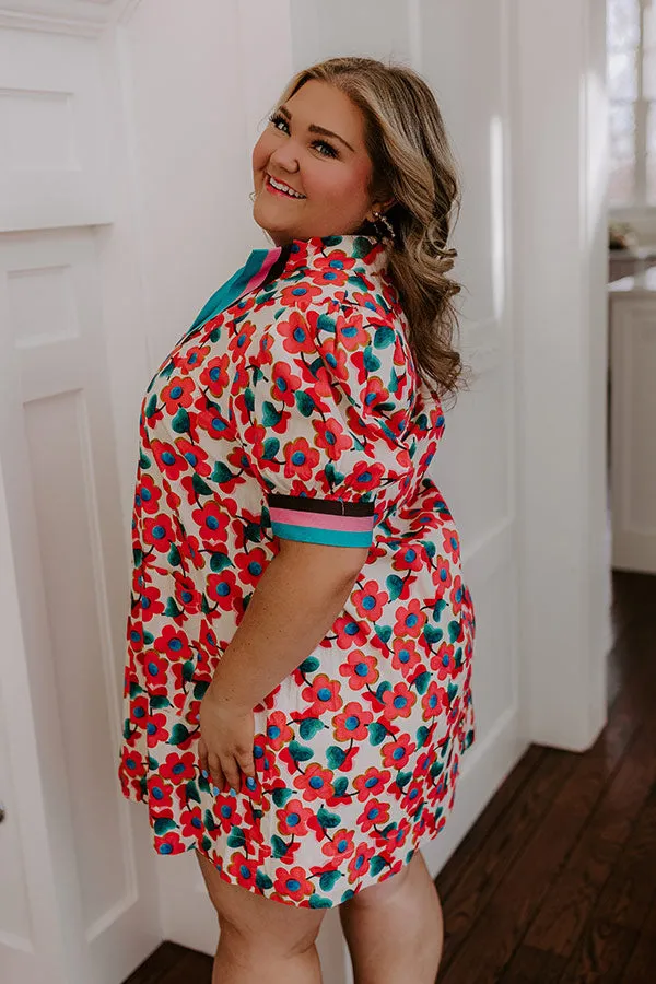 Sweet Blooms Mini Dress Curves sold by Impressions product image thumbnail 5