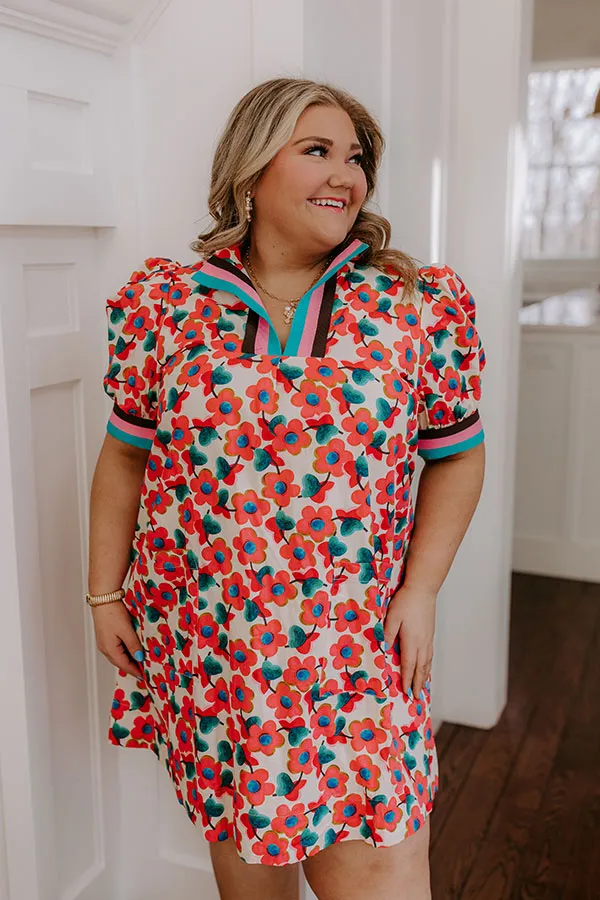 Sweet Blooms Mini Dress Curves sold by Impressions product image thumbnail 2