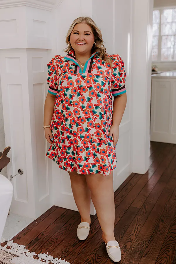Sweet Blooms Mini Dress Curves sold by Impressions