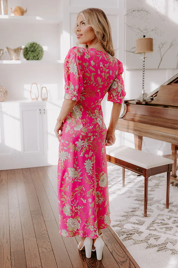 Chateau Brunch Floral Maxi Dress sold by Impressions product image thumbnail 4