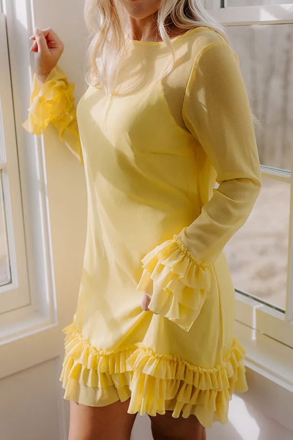 Sunny Views Chiffon Mini Dress sold by Impressions product image thumbnail 5