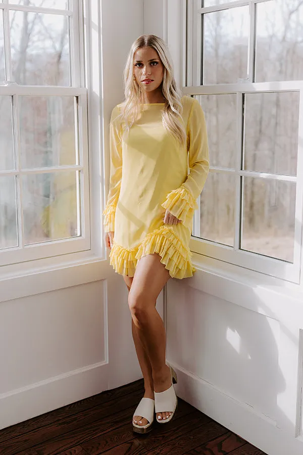 Sunny Views Chiffon Mini Dress sold by Impressions product image thumbnail 2