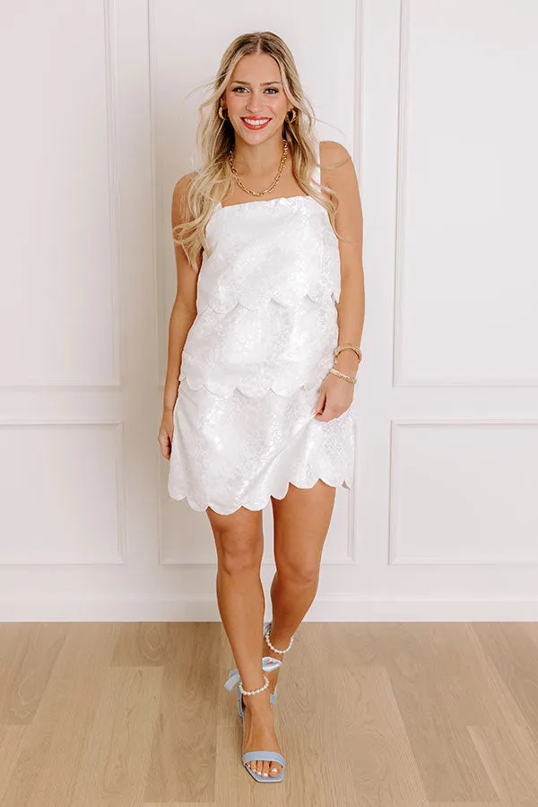 Toast To Forever Tiered Mini Dress sold by Impressions product image thumbnail 5