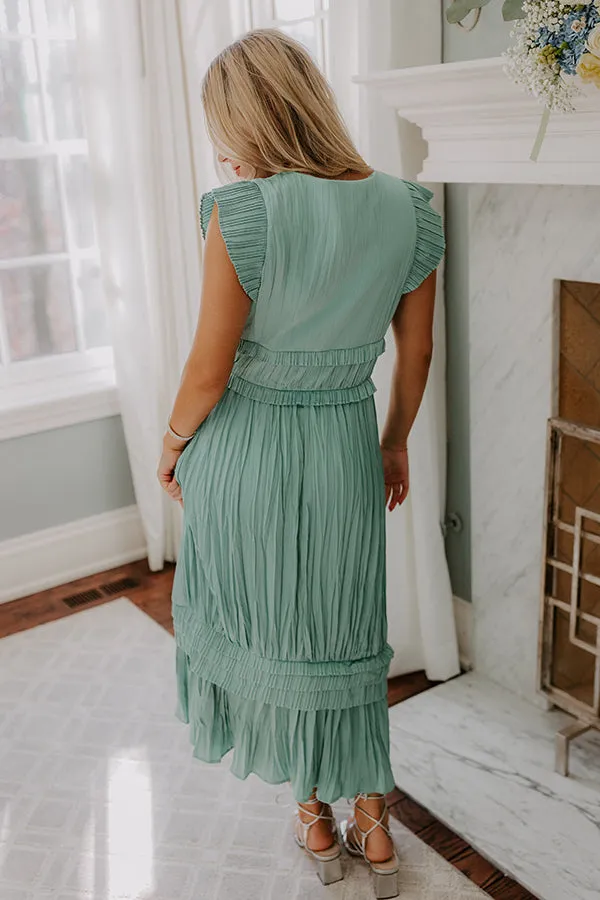 Kind Gesture Pleated Midi Dress sold by Impressions product image thumbnail 4