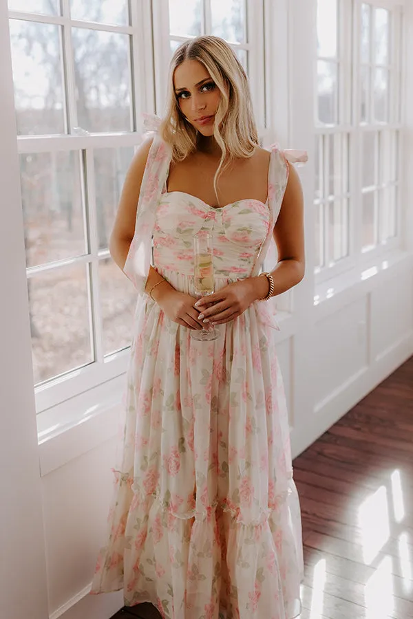 Sweet Darling Floral Midi Dress sold by Impressions product image thumbnail 5