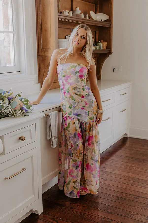 Sunkissed Moment Floral Maxi Dress in Primrose Yellow sold by Impressions product image thumbnail 2