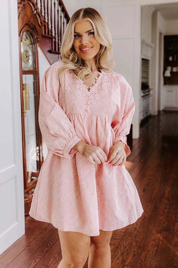 Sweet Magnolia Jacquard Mini Dress sold by Impressions product image thumbnail 2