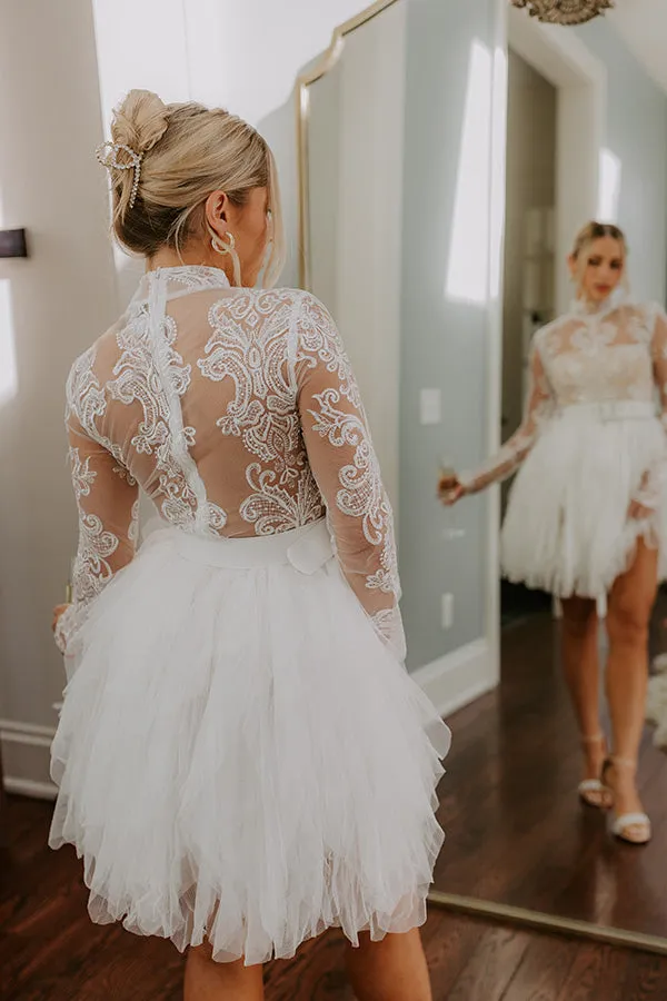 Chapel Bells Embroidered Mini Dress sold by Impressions product image thumbnail 5