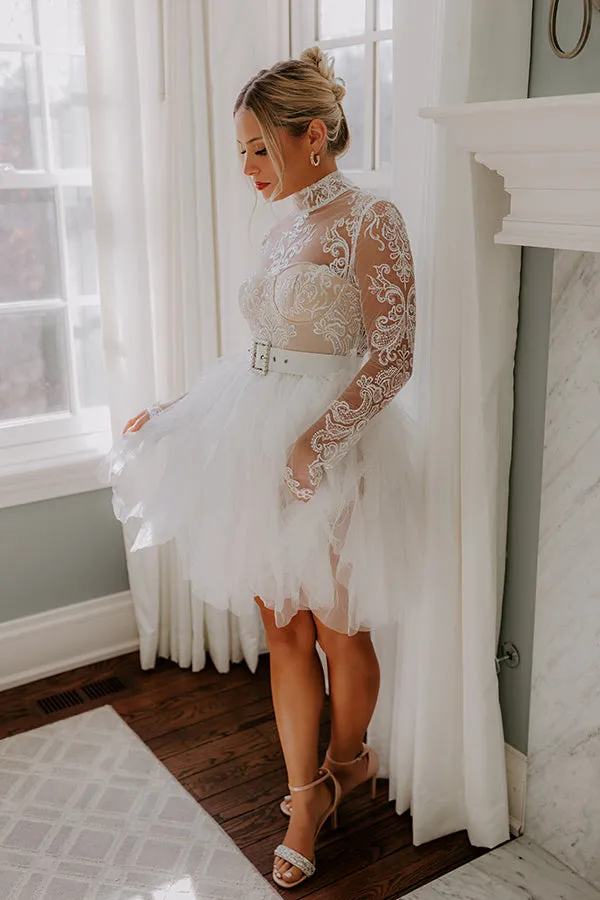 Chapel Bells Embroidered Mini Dress sold by Impressions product image thumbnail 2