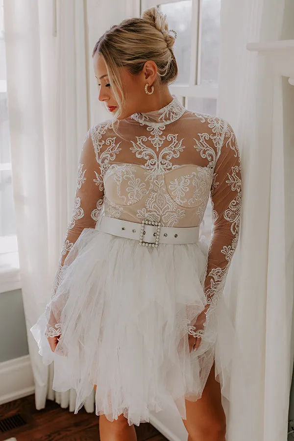 Chapel Bells Embroidered Mini Dress sold by Impressions product image thumbnail 3