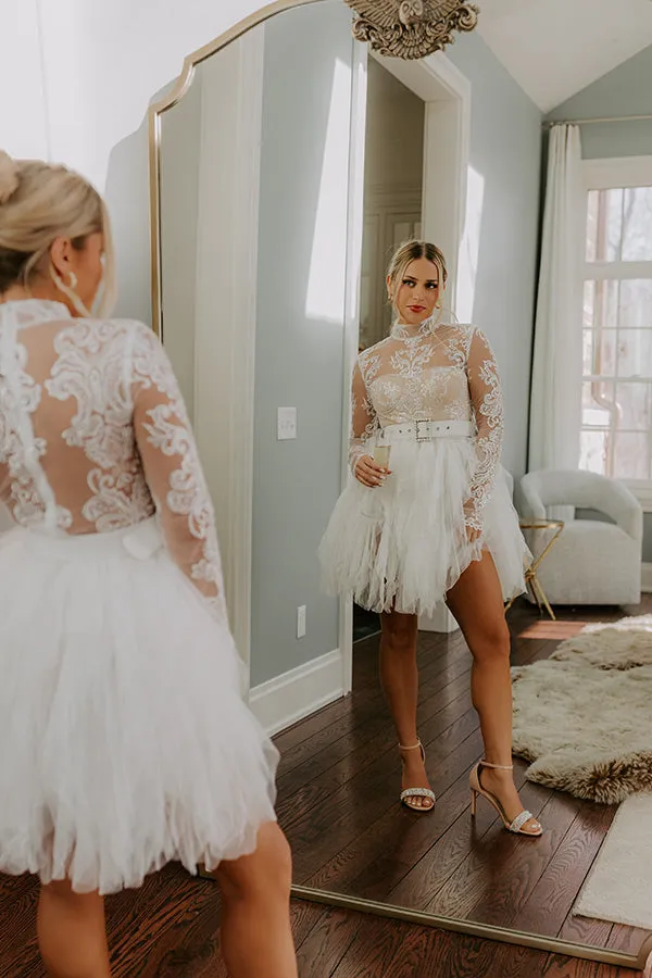 Chapel Bells Embroidered Mini Dress sold by Impressions product image thumbnail 4