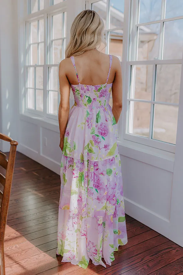 Heartfelt Elegance Floral Tiered Maxi Dress sold by Impressions product image thumbnail 5