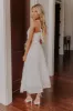 Yes To Forever Eyelet Midi Dress sold by Impressions