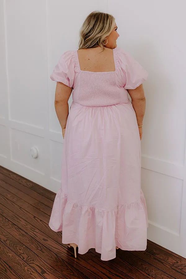 Sweet Serendipity Maxi Dress in Dusty Purple Curves sold by Impressions product image thumbnail 5