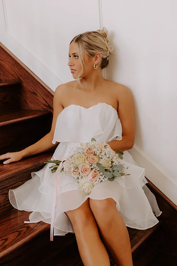 Heart Skips A Beat Tiered Mini Dress sold by Impressions product image thumbnail 3