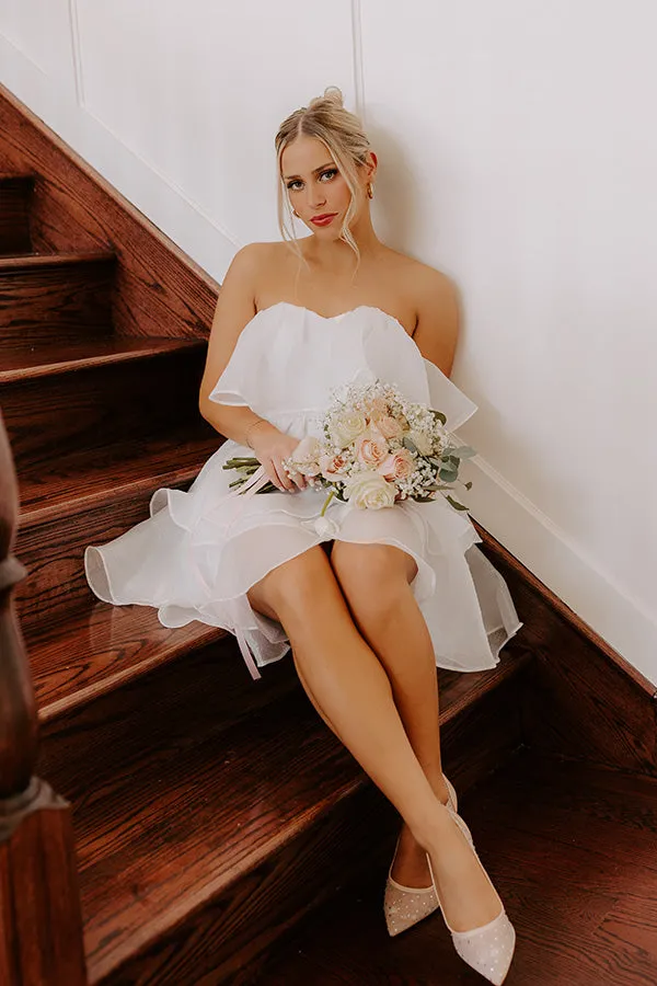 Heart Skips A Beat Tiered Mini Dress sold by Impressions product image thumbnail 4