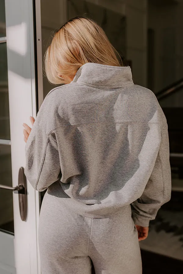 Cozy Lifestyle Vintage Wash Pullover in Grey sold by Impressions product image thumbnail 5