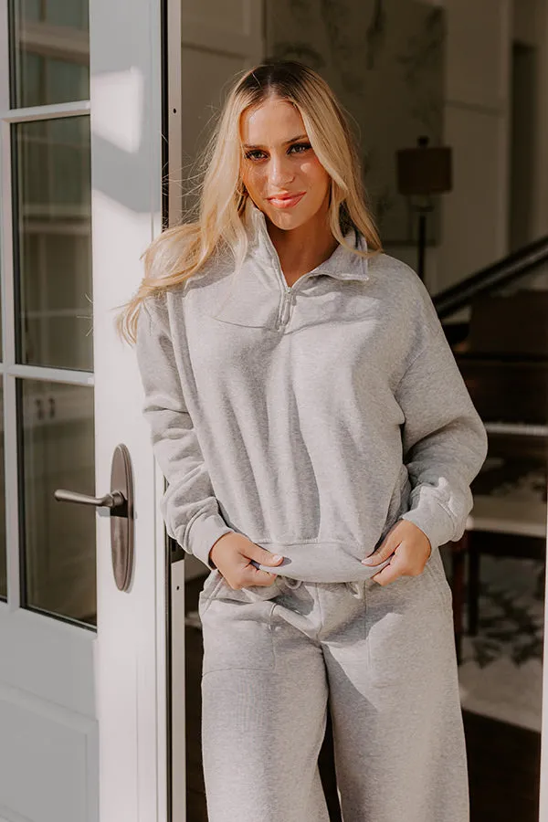 Cozy Lifestyle Vintage Wash Pullover in Grey sold by Impressions product image thumbnail 3