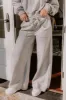 Cozy Lifestyle High Waist Vintage Wash Pants in Grey sold by Impressions