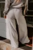 Cozy Lifestyle High Waist Vintage Wash Pants in Grey sold by Impressions