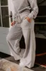 Cozy Lifestyle High Waist Vintage Wash Pants in Grey sold by Impressions