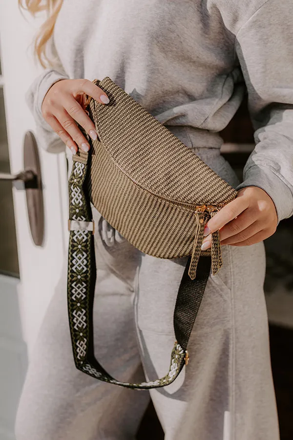 City Chic Faux Leather Fanny Pack in Sage sold by Impressions product image thumbnail 2