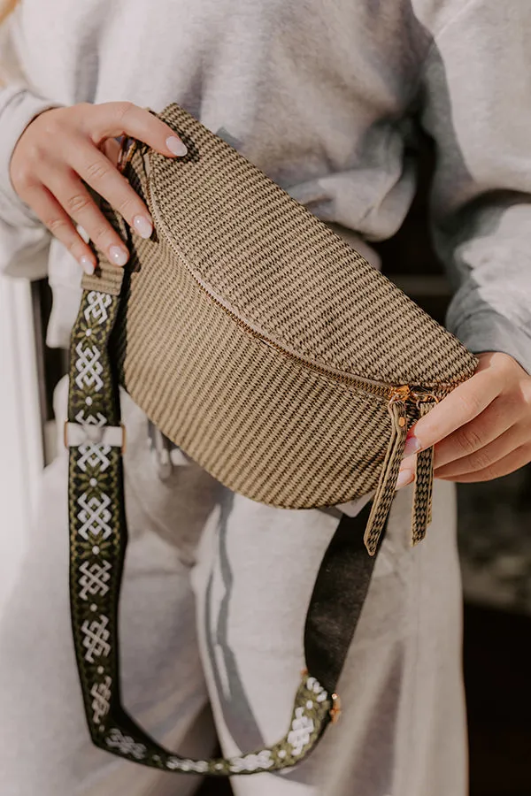 City Chic Faux Leather Fanny Pack in Sage sold by Impressions product image thumbnail 3