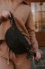City Chic Faux Leather Fanny Pack in Black sold by Impressions
