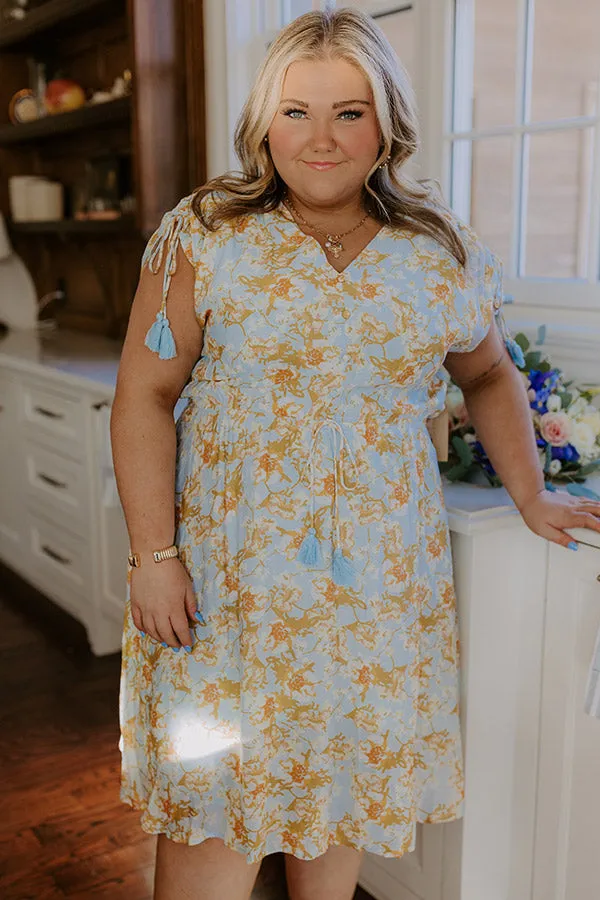 Kind Moment Floral Mini Dress Curves sold by Impressions product image thumbnail 4