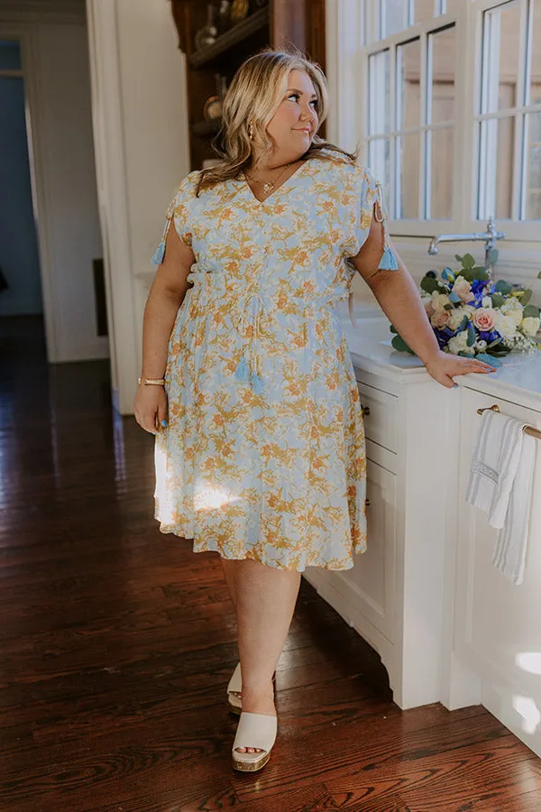 Kind Moment Floral Mini Dress Curves sold by Impressions