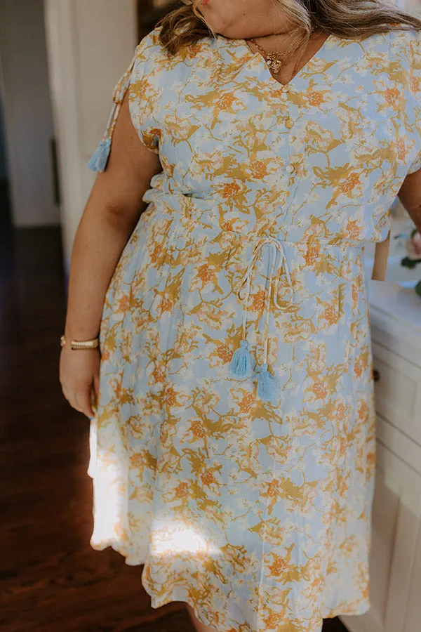 Kind Moment Floral Mini Dress Curves sold by Impressions product image thumbnail 2