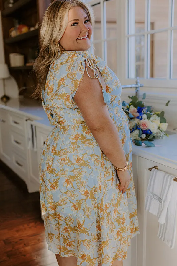 Kind Moment Floral Mini Dress Curves sold by Impressions product image thumbnail 3