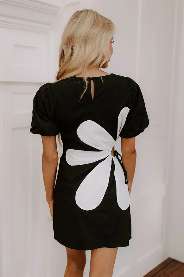 Make A Statement Cut Out Mini Dress in Black sold by Impressions product image thumbnail 5