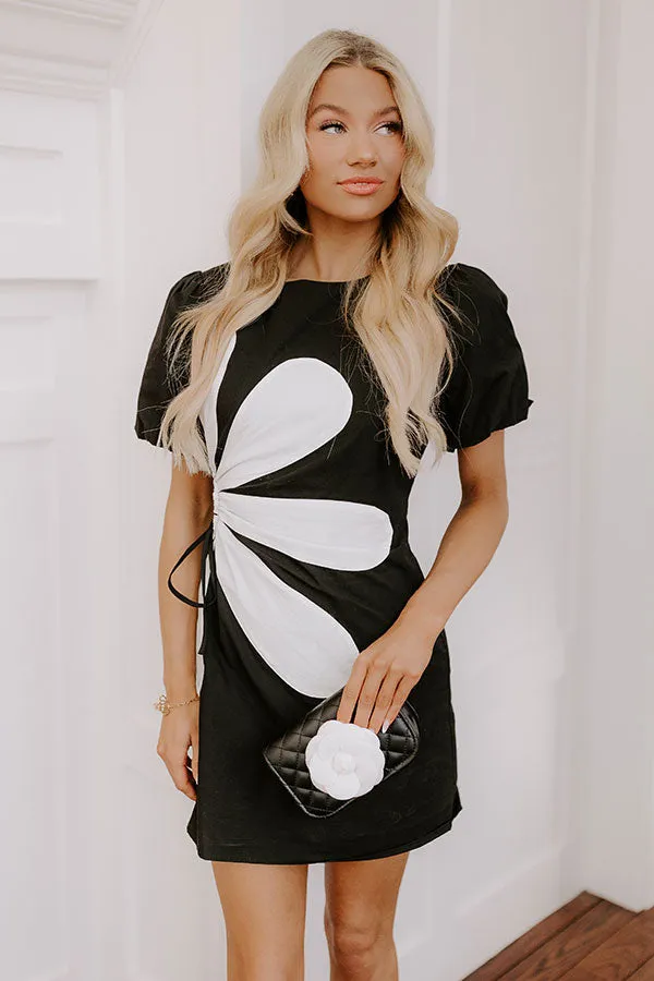 Make A Statement Cut Out Mini Dress in Black sold by Impressions product image thumbnail 2