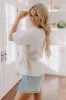 Make A Statement Floral Peplum Top In White sold by Impressions