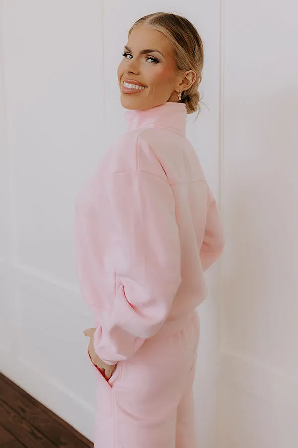 Cozy Lifestyle Vintage Wash Pullover in Pink sold by Impressions product image thumbnail 4