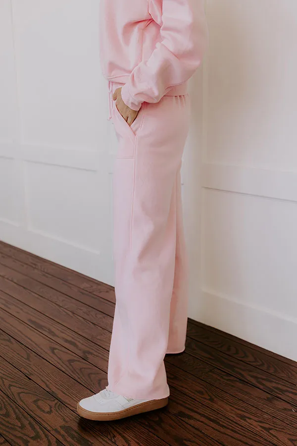 Cozy Lifestyle High Waist Vintage Wash Pants in Pink sold by Impressions product image thumbnail 3